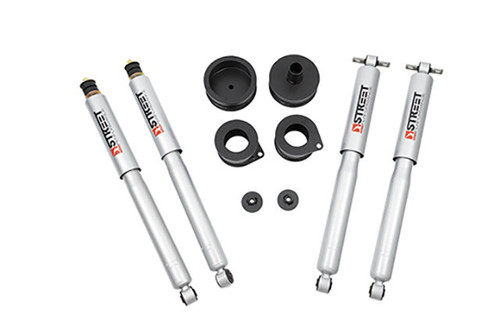 2007-2017 Jeep Wrangler Rubicon (4 door) 2.5" Leveling Kit - Belltech 1033SP