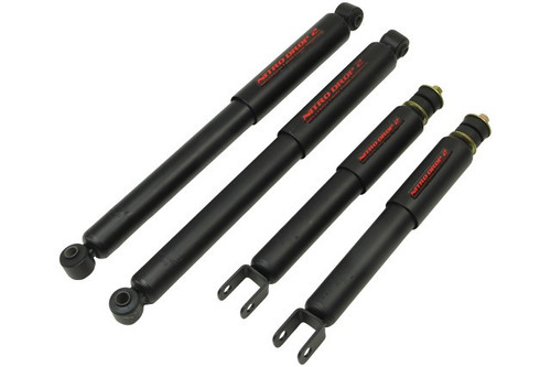 1999 - 2006 Chevy & GMC Silverado 1500 4WD ND2 Shock Set For 0-1" Lowered Vehicles - Belltech 9102