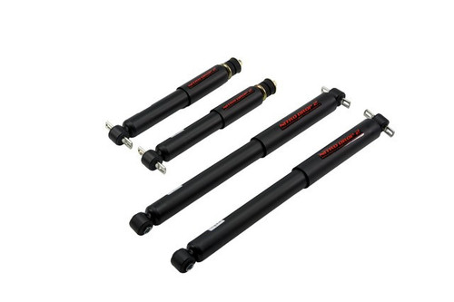 1992 - 1998 Chevy Suburban C2500 2WD ND2 Shock Set For +1 to -1" Lowered Vehicles - Belltech 9135