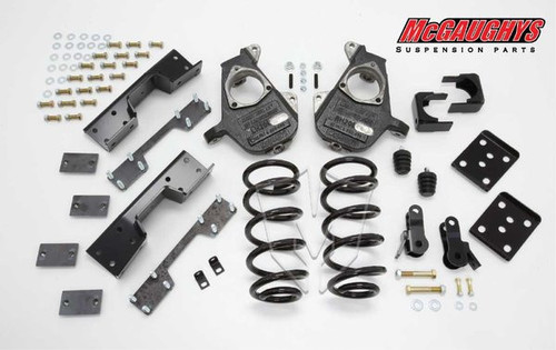 Chevrolet Silverado 1500 Standard Cab 2007-2012 4/7 Deluxe Drop Kit - McGaughys 34023