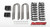 McGaughys GMC Canyon Standard Cab 2004-2012 2/3 Economy Drop Kit - Part# 33100