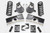 2001-2006 GMC Sierra 1500 Ext Cab & Crew Cab 4/6" Deluxe Drop Kit, 17"-up Wheels - McGaughys 93021