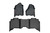 2019-2023 Dodge Ram 2500 Crew Cab Front/Rear Heavy Duty Floor Mats - Rough Country M-31430