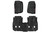 2018-2022 Jeep Wrangler JL Front/Rear Heavy Duty Floor Mats - Rough Country M-60112