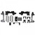 2019-2025 Chevy & GMC 1500 4wd 4/6" Coilover Drop Kit - Belltech 1041SPC