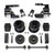 2014-2019 Dodge Ram 2500 4WD 4.5/ 2.5"R SST Lift Kit w/ Track Bar Bracket - ReadyLift 69-1242