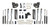 2019-2023 Dodge RAM 3500 4wd 8" MaxTrac 4-Link Lift Kit - K947585L