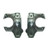 Chevrolet Fullsize Car 1955-1957 Front 2" Drop Spindles - McGaughys 5557