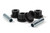 88-89 rear shocks Leaf spring Bushing kit Blk - BDS071107