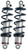 1963-1972 Chevy C10 Front HQ Coilovers (For Use w/ StrongArms) - Ridetech 11333510