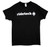 (XL) T-shirt - Black with White Ridetech Icon, XL. - Ridetech 88085005
