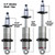 HQ Coilover Shock With 4.1" Stroke And 2" Stud Mount - Ridetech 24149905