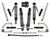 3-4" Lift Stage 8 Suspension System Billet UCA - ICON K40008