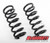 1999-2006 Chevy Silverado 1500 V8 Regular Cab 3" McGaughys Drop Coils - McGaughys 33011