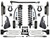 2017-2022 Ford F250/F350 4-5.5" Lift Stage 3 Suspension System - ICON K63153