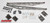 *** CLEARANCE *** 2002-2010 Chevy & GMC 2500/3500HD Rear Traction Bars (SILVER) - McGaughys 52018 (Rear Mount)