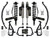 2021-2023 Ford F-150 4WD 3.5-4.5" Lift Stage 5 Suspension System Tubular UCA w/ Leaf Packs - ICON K93145TL