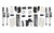 8" / 5.5" Lift Kit W/ Vulcan Resi Shocks - MaxTrac K947585VR