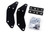 3" Rear Bumper Relocation Brackets - Zone Offroad ZONC9950