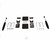 2015-2020 Ford F-150 2WD (Extended/Crew Cab) 6" Rear Lowering Kit - IHC-F1520RK-6CC