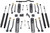 2007-2018 Jeep Wrangler JK 2wd/4wd 4.5" MaxTrac Coil Lift Kit W/ Front Track Bar, Adj. Arms, & Shocks - K889745SA