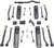 2007-2018 Jeep Wrangler JK 2wd/4wd 4.5" MaxTrac Coil Lift Kit W/ Front Track Bar & Adj. Arms - K889745A