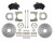 Rear Disc Brake Kit  W/ Drilled Rotors & Black Calipers - LEED Brakes BRC3001X