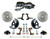 Power Front Kit W/ Drilled Rotors & Zinc Plated Calipers - LEED Brakes FC1002-L6B4X