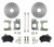 Rear Disc Brake Kit  W/ Drilled Rotors & Black Calipers - LEED Brakes BRC1008X