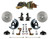 Power 2" Drop Spindle Kit W/ Drilled Rotors & Zinc Plated Calipers - LEED Brakes FC1003-M1A1X