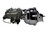 Power Booster Kit 8" Dual Booster 1" Bore Master Combo Valve(Chrome) - LEED Brakes PBKT1062