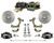 Power Front Kit W/ Drilled Rotors & Zinc Plated Calipers - LEED Brakes FC1010-K1A1X