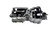 Power Booster Kit 8" Dual Booster 1" Flat Top Disc/Drum (Chrome) - LEED Brakes PBKT1050