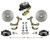 Manual Front Kit W/ Drilled Rotors & Zinc Plated Calipers - LEED Brakes FC1010-3A1X
