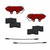 Front Kit W/ Red Calipers - LEED Brakes RCC0001