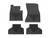 WeatherTech Front and Rear Rubber Mats - Black - WETW325-W326
