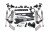 BDS Suspension BDS2258PPS Ford F250/F350 SRW 4wd 7" Radius Arm Suspension Lift Kit