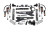 BDS Suspension BDS2258FPE Ford F250/F350 SRW 4wd 7" Radius Arm Suspension Lift Kit