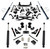 2015-2020 GM SUV W/O Auto Ride  7-9" Adjustable Complete Cognito Lift Kit