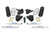 Fabtech 05-07 Ford F-250 2WD V10 & Diesel 6in Basic Lift Kit - Component Box 2 - FTS22058BK