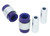 SuperPro 2006 Volkswagen GTI Base Rear Inner Forwardmost Control Arm Bushing Kit - SPF3350K