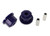 SuperPro 04-11 Mazda RX-8 Rear Differential Support Bush Kit - Stainless Hardware - SPF3404-80SSK
