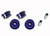 SuperPro 1982 Toyota Celica Supra Rear Subframe Forward Mount Bushing Set - SPF1447K
