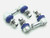 SuperPro 2016 Mazda MX-5 Miata Grand Touring Rear HD Adjustable End Link Set (10mm Studs 75mm-85mm) - TRC1025