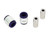 SuperPro 04-11 Mazda RX-8 Front Shock-to-Control Arm Bushing Kit - Stainless Hardware - SPF3259SSK