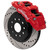 Wilwood 07-18 Jeep Wrangler (JK) Aero6-DM Front Brake Kit - D&S - Red - 140-17274-DR