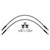 Wilwood Flexline Kit 03-11 Ford Crown Victoria - 220-14690