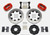 Wilwood Forged Dynalite Front Hat Kit 12.19in Drilled Red 94-01 Honda/Acura w/262mm Disc - 140-6163-DR