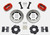 Wilwood Forged Dynalite Front Hat Kit 11.00in Drilled Red Integra/Civic w/Fac.240mm Rtr - 140-8695-DR