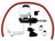 Wilwood Short Remote M/C Kit 5/8in Bore 3/8in-24 Banjo Outlet - 260-13618